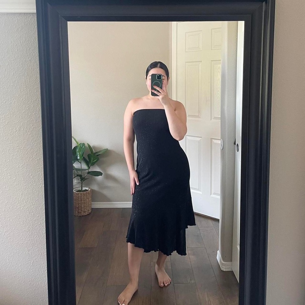 Vintage Charlotte Russe Asymmetrical Dress
